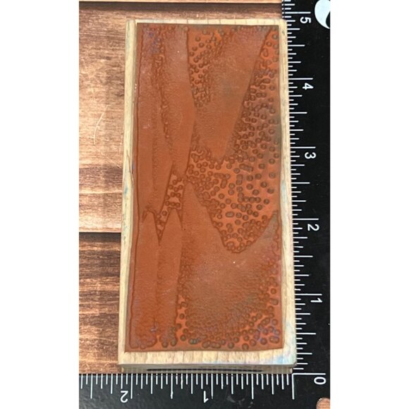 1993 STAMPSCAPES WOOD MOUNTED RUBBER STAMP - Picture 4 of 4